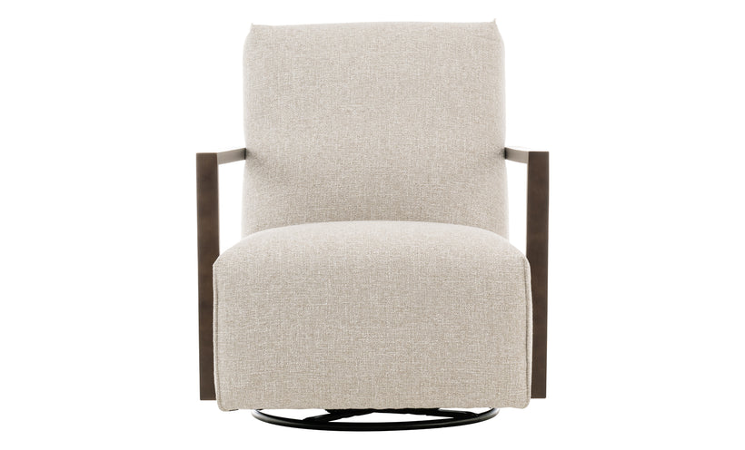 Kirsten Ginger Swivel Glider Chair